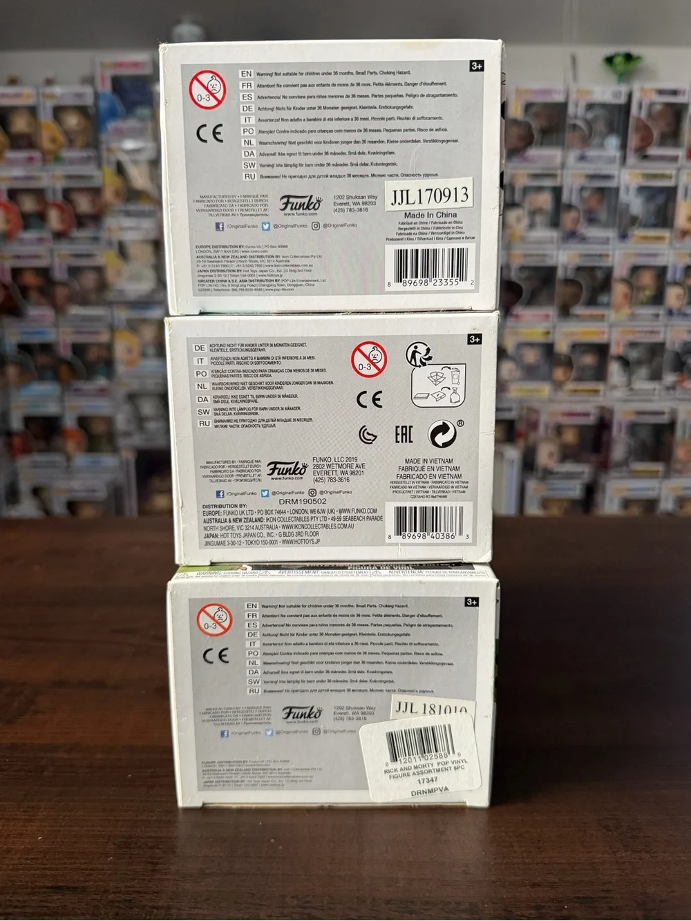 Rick and Morty Funko Pop Bundle